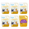 Cassava & Tofu litieră, 6 saci (5+1 Gratuit), 33 kg, Așternut Mix Premium Pisici