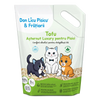 Tofu, Așternut Luxury pentru Litieră Pisici, Fără parfum, 5.5kg (13 litri)